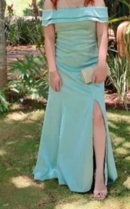 Vestido Longo Verde Menta