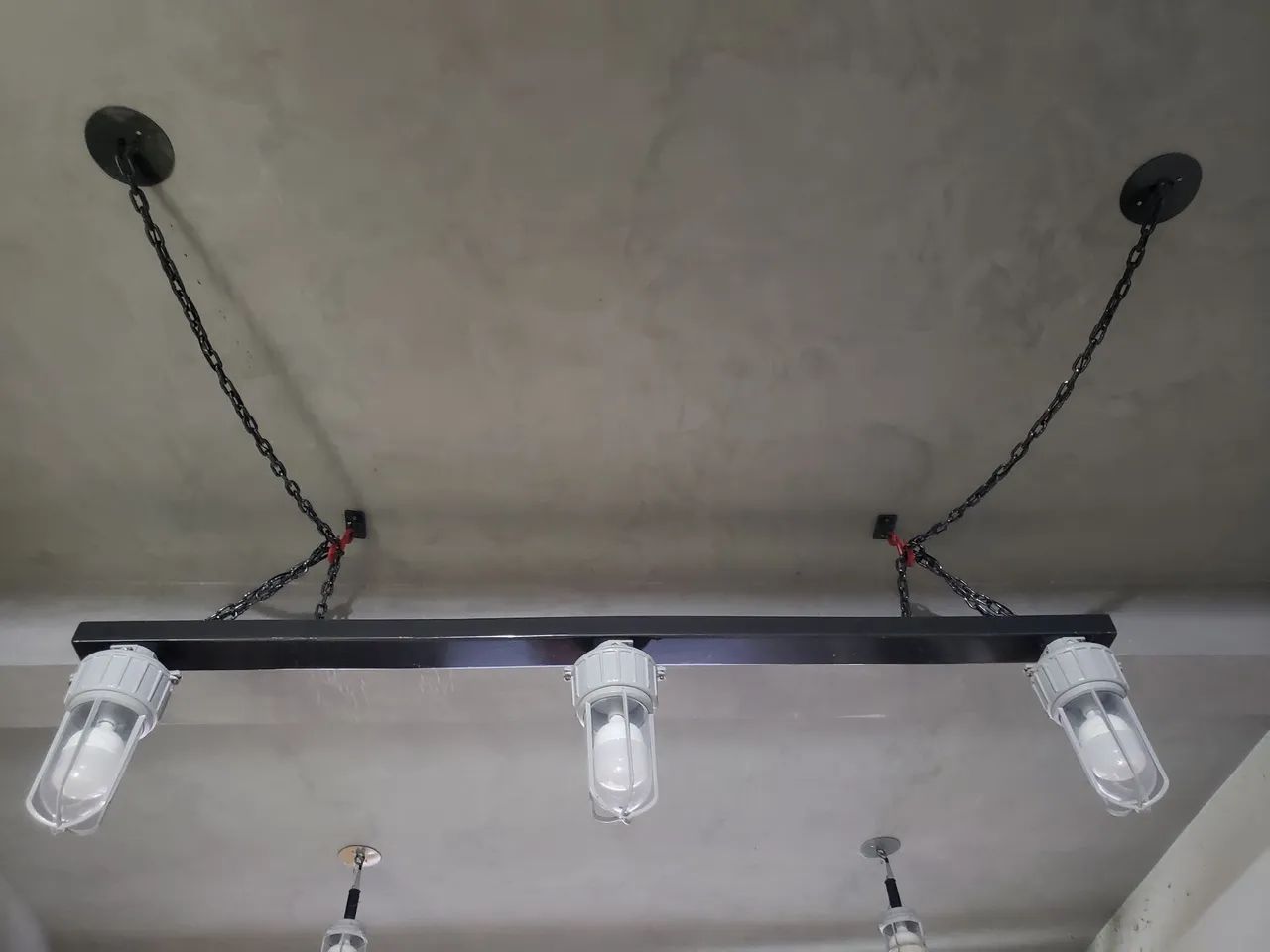 Luminária Pendente Industrial Rústica Ferro Blindada - Foto 4