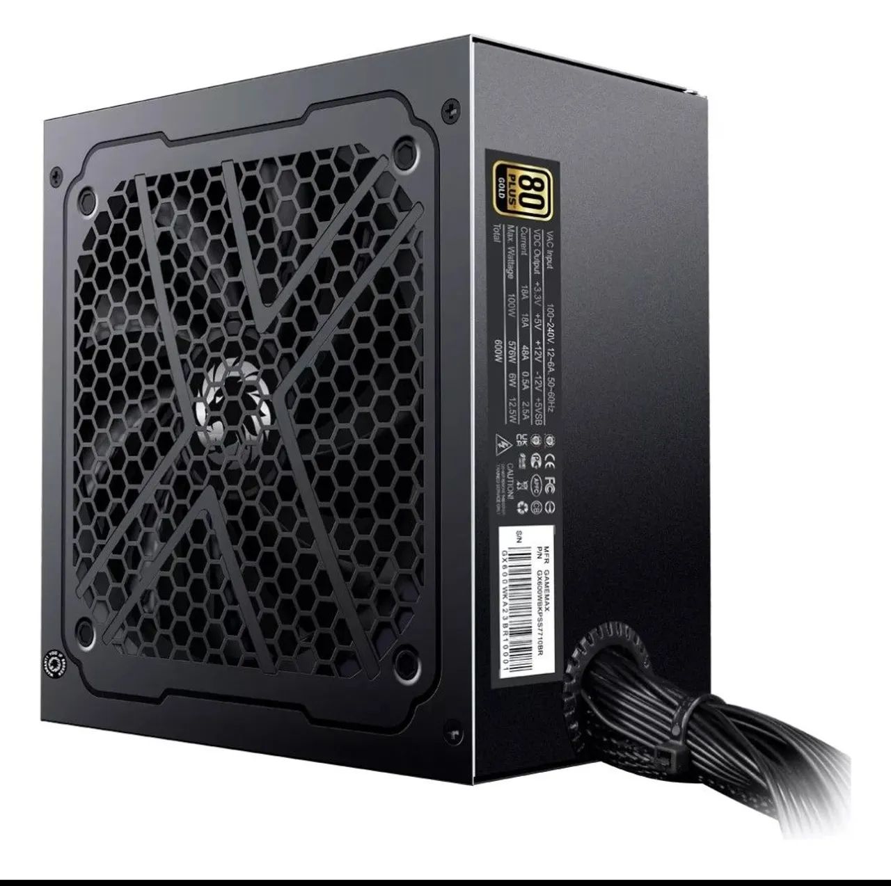 Fonte Gamemax Gx600  - Foto 2