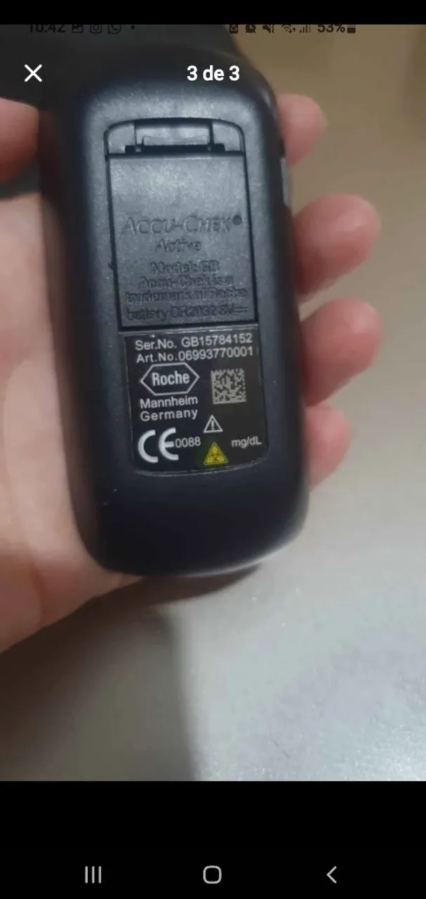Medidor de Glicemia Accu-Chek Active