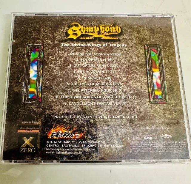CD Symphony X The Divine Wings Of Tragedy - Foto 3