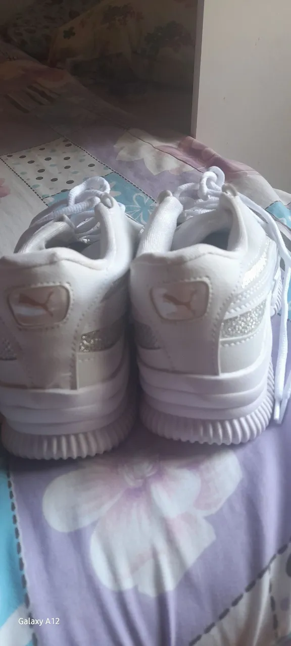 Tênis Puma Branco Feminino