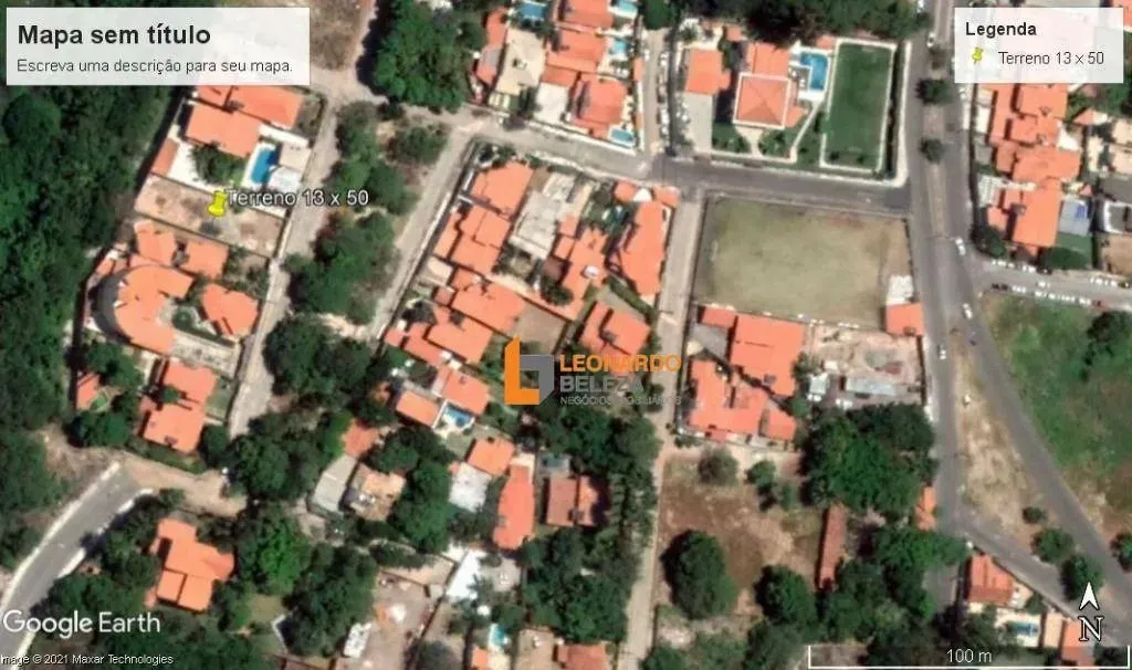 Terreno à venda, 650 m² por R$ 650.000,00 - Engenheiro Luciano Cavalcante - Fortaleza/CE