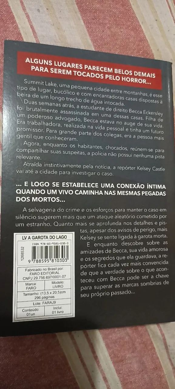 Livros A Garota do Lago e Deixada para Trás - Foto 6