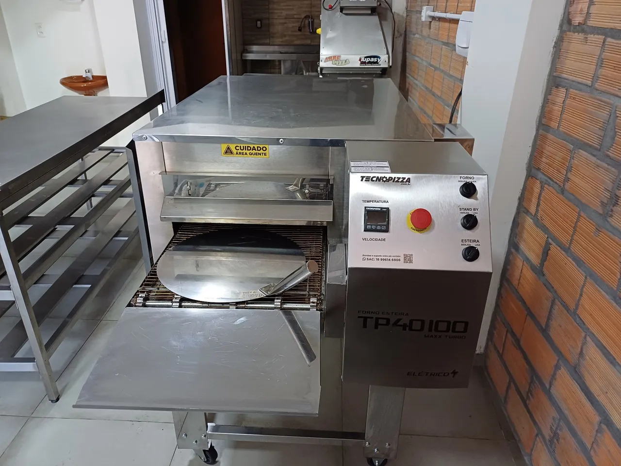 Forno para Pizza TP40100 - Elétrico