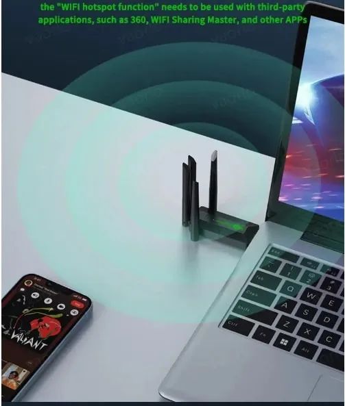 Adaptador Usb-Wifi Dual Band 2.4g / 5ghz