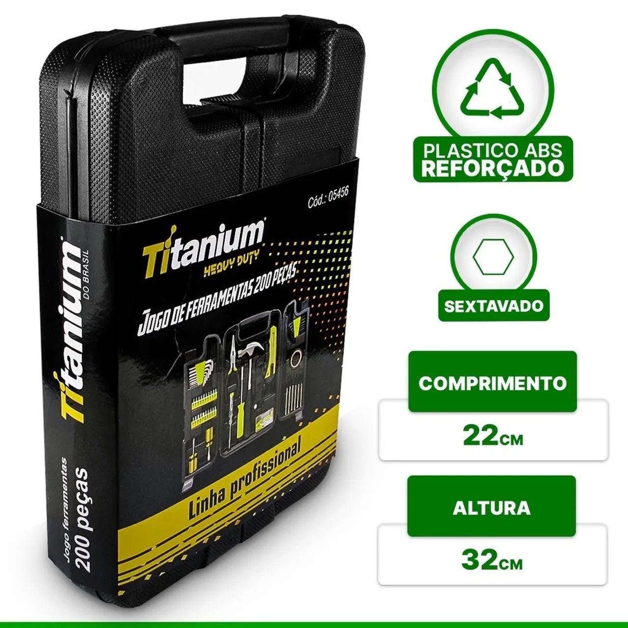 Jogo de Ferramentas 200 Peças - Foto 2