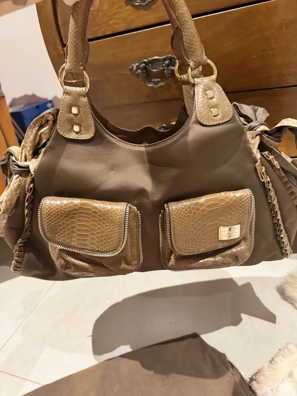 Saad handbag 2009 in genuine leather