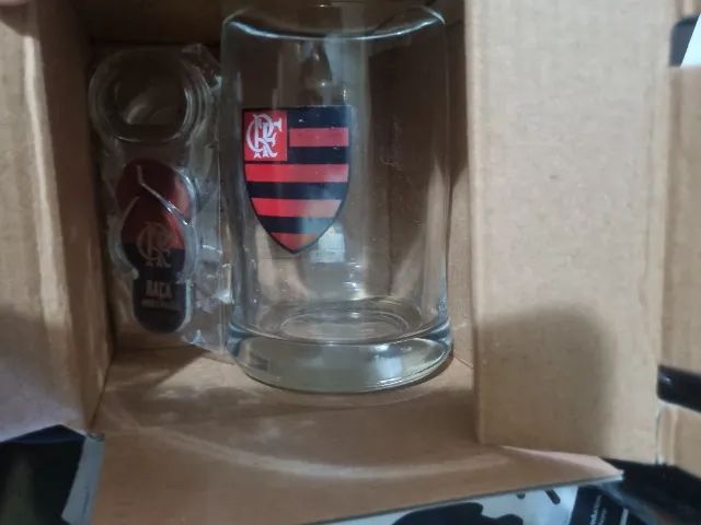 kit oficial do flamengo - com caneca e chaveiro - Foto 2