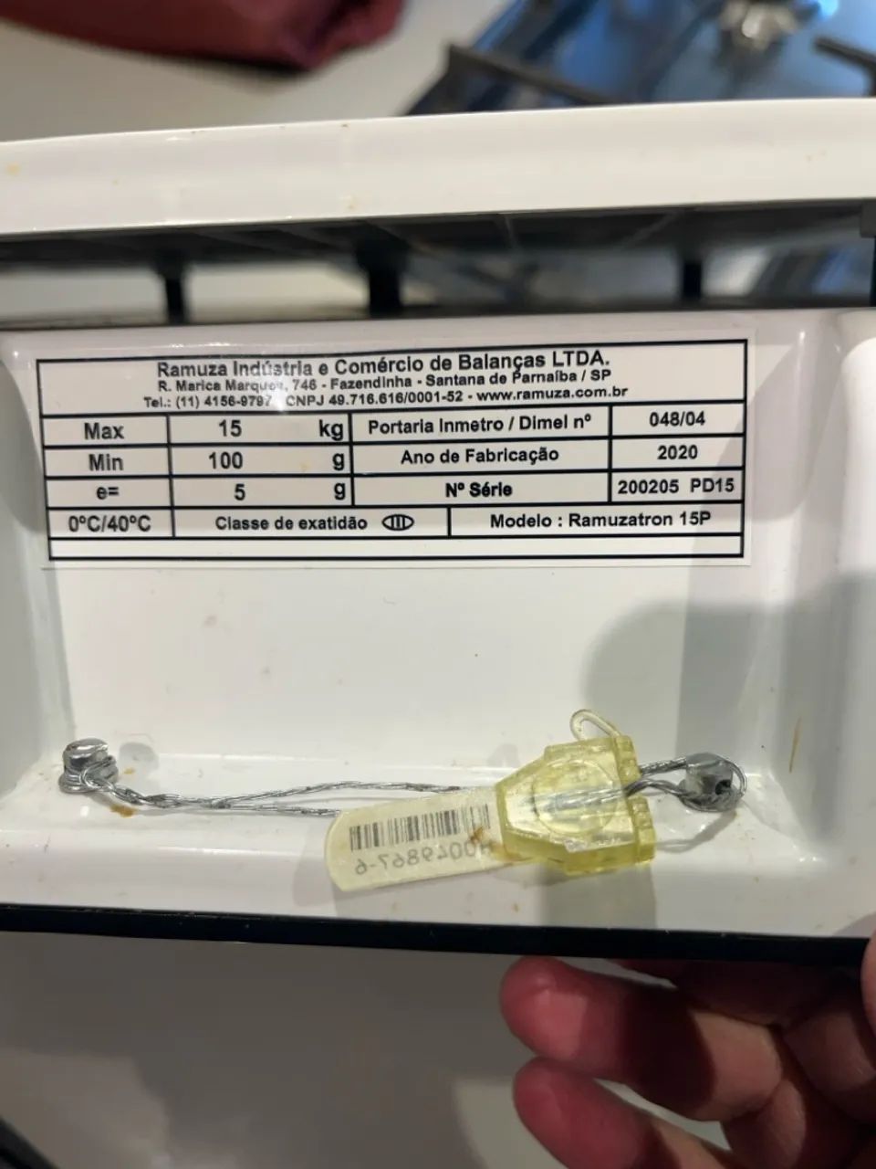 Balança Digital Ramuza 15kg profissional - Foto 4