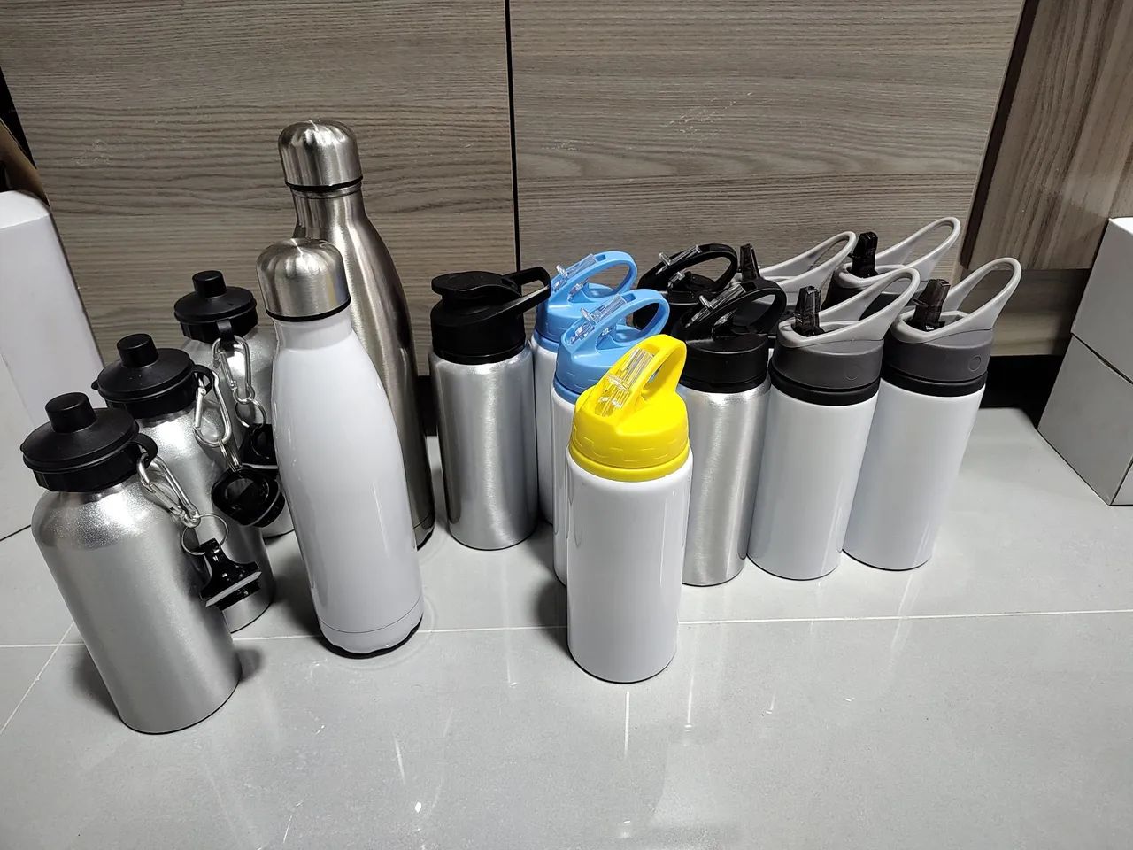  Squeeze e Garrafa Térmica  para personalização e sublimação  - Foto 2