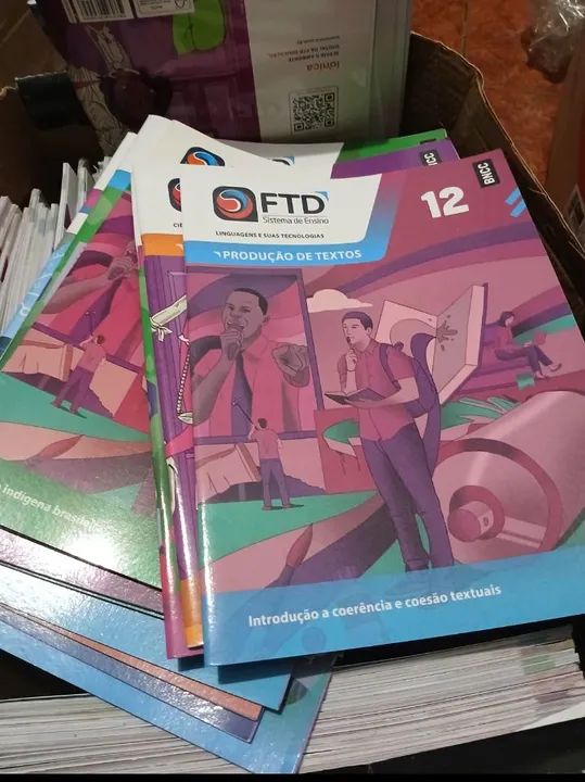 Livro Produção de Textos - FTD - Novo