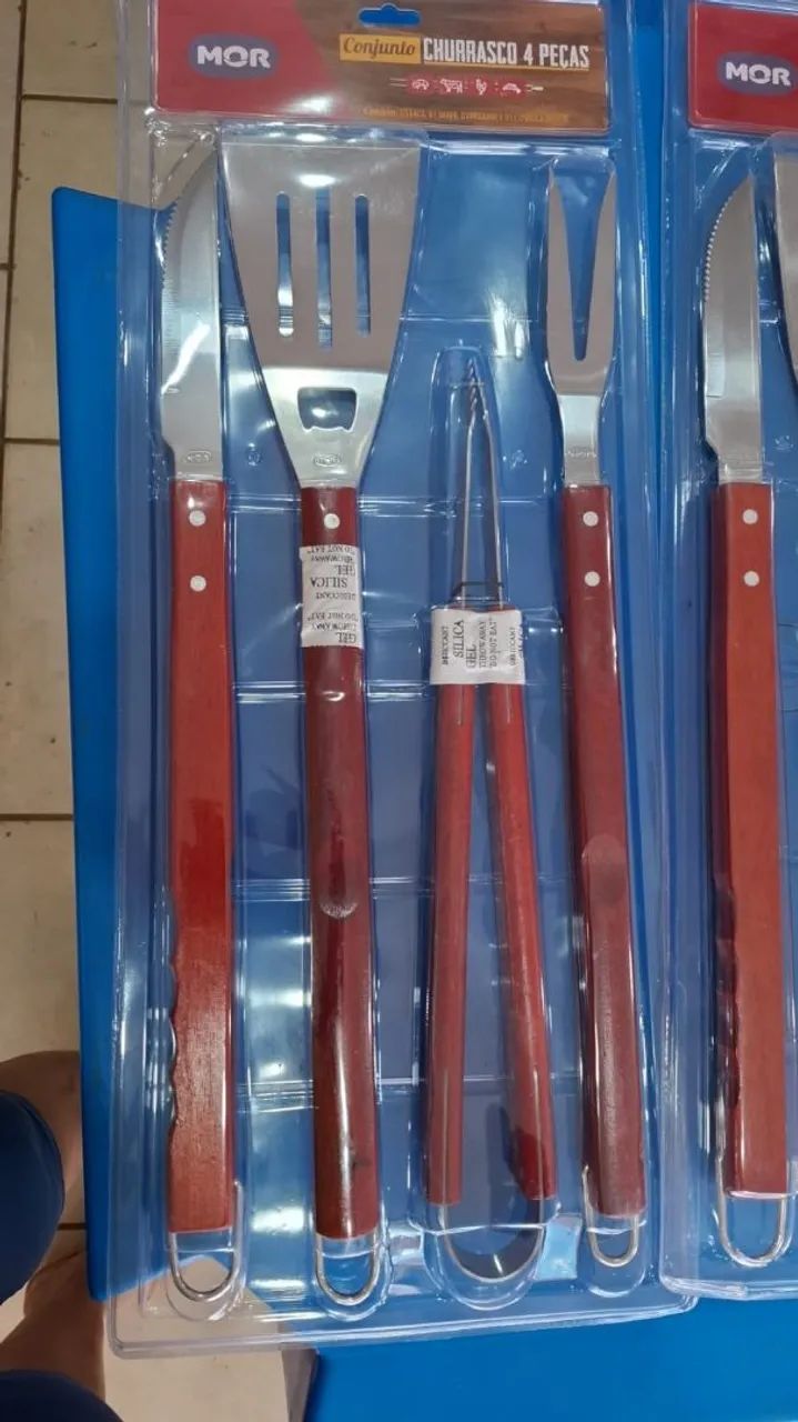 Kit churrasco marca Mor 
