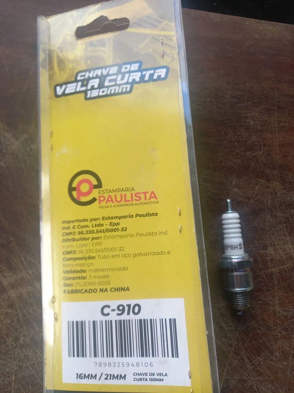 Chave de vela + vela fusca - Foto 3
