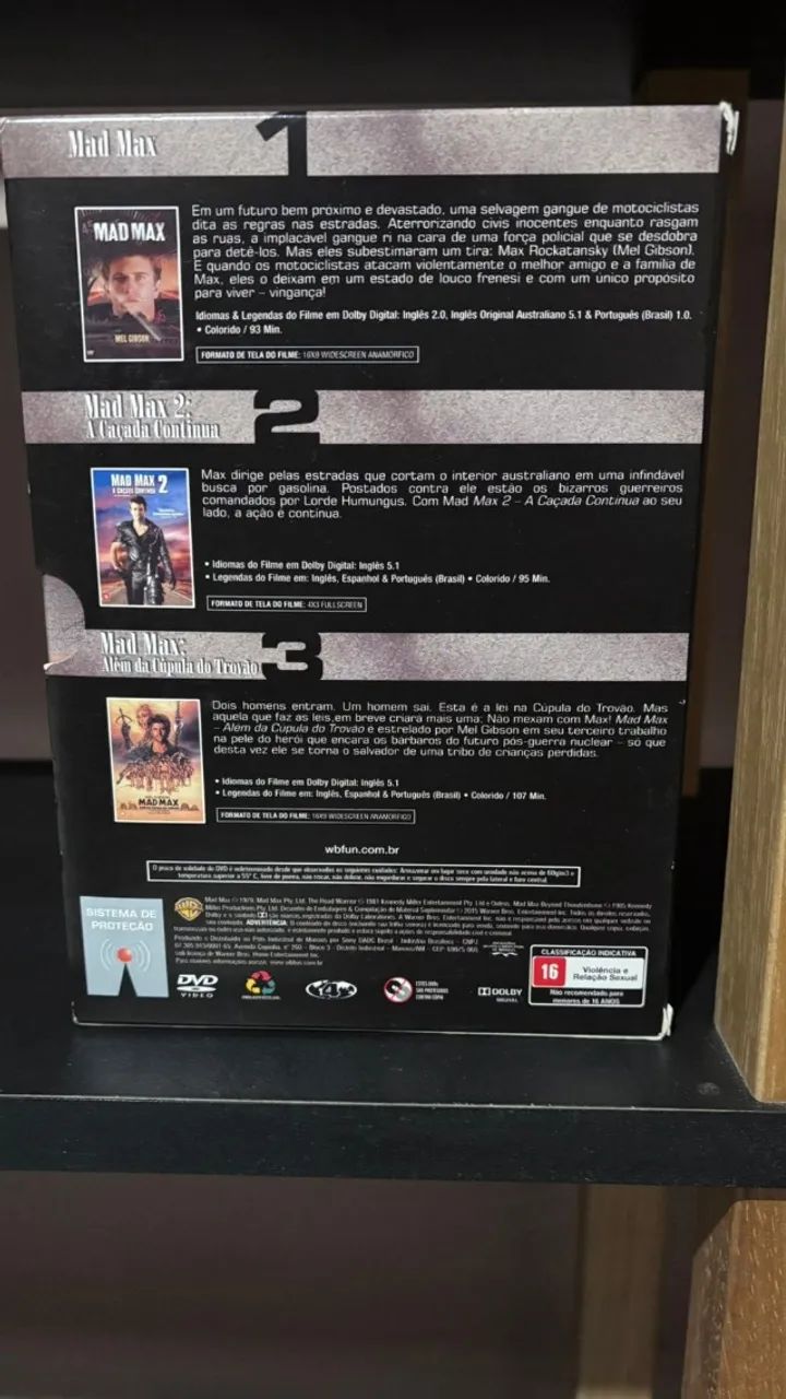 Coleção Mad Max63825096075265122