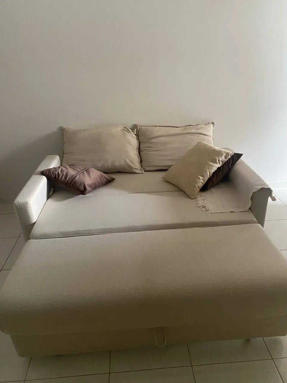 Sofá Cama 2 lugares - menos de 1 ano de uso 