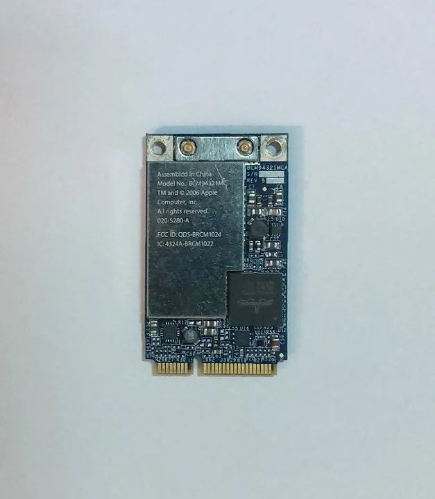 Placa Wifi Do Apple Mac Pro Modelo A1186 + Parafusos - Foto 4