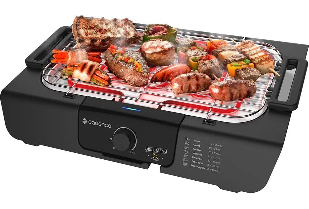 Churrasqueira Elétrica Cadence Grill Menu