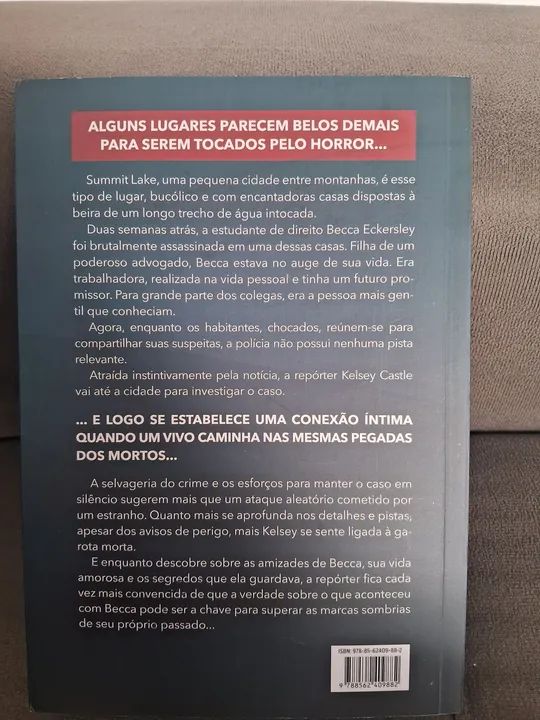 Livro A garota do lago - Foto 2