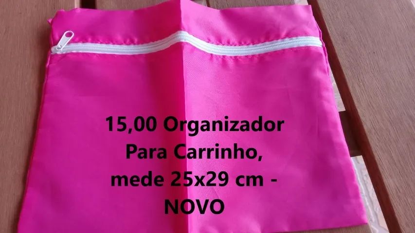 Organizador Para Carrinho, mede 25x29 cm - NOVO - Foto 3