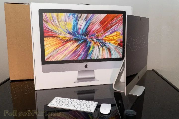 Apple iMac 27 5k 2020 Core I5 256gb Ssd 72gb Ram Com Caixas