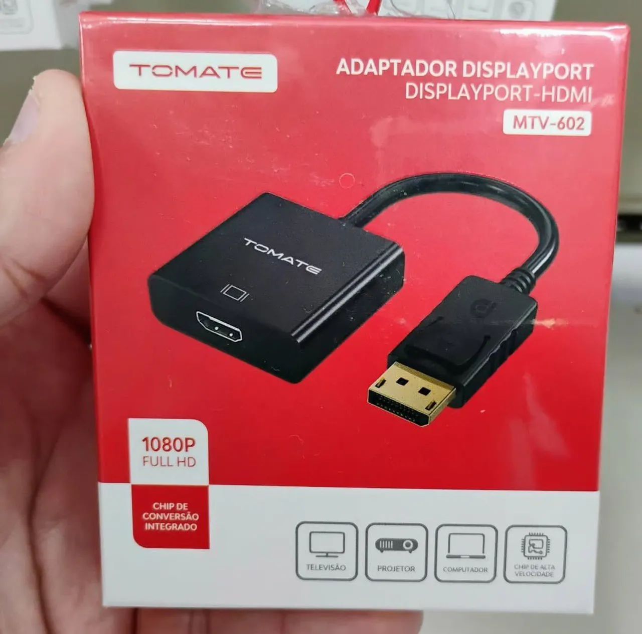 Adaptador DisplayPort para HDMI Tomate MTV-602