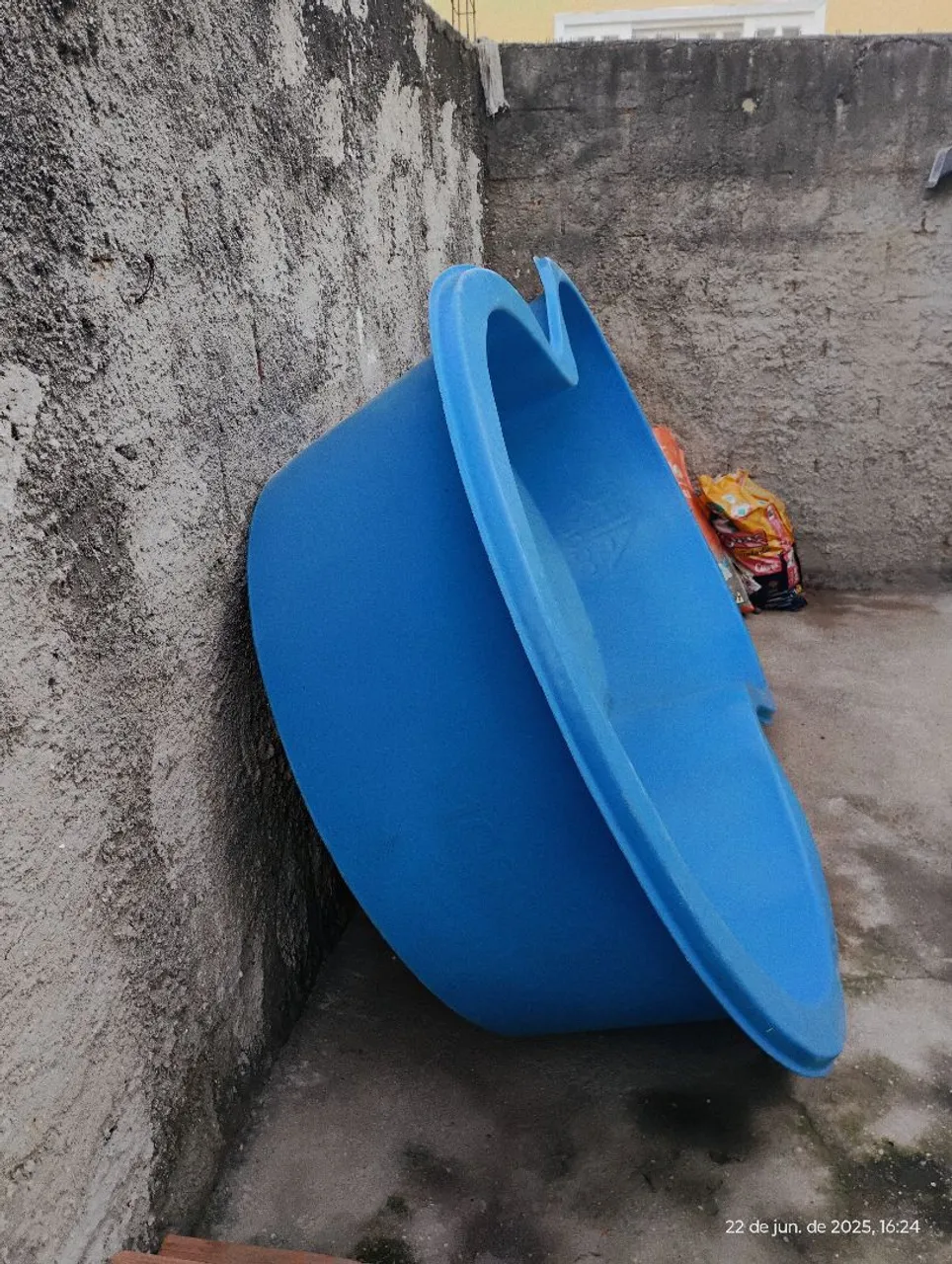 Piscina infantil azul