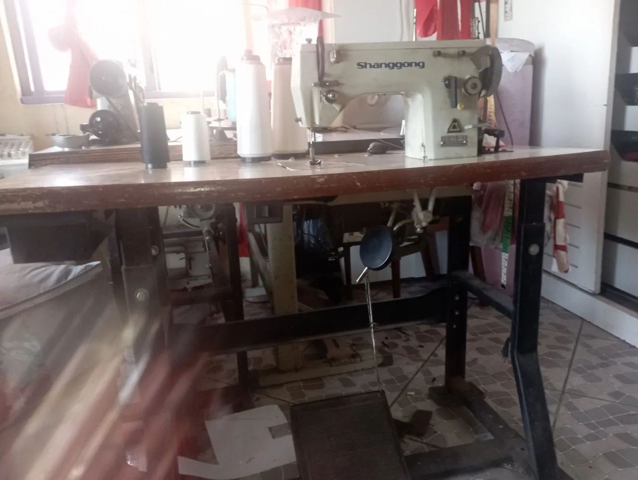 Máquina de costura Zig zag shanggong - Foto 4