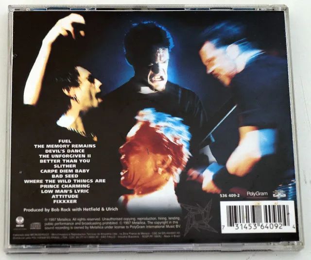 CD Metallica - Reload - Foto 2