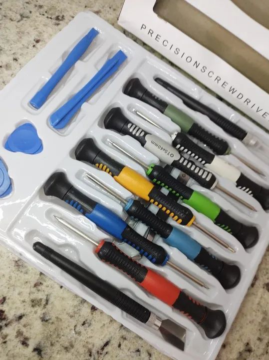 Kit De Chaves Com 16 Peças Para Tablet Celular E Notebook - Foto 4