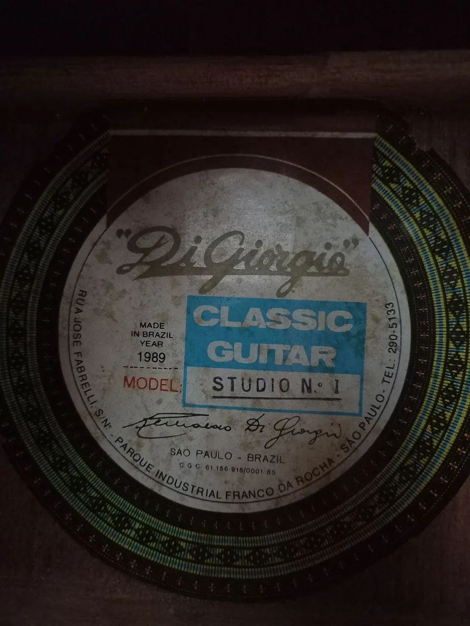 Violão Di Giorgio 1989  - Foto 2