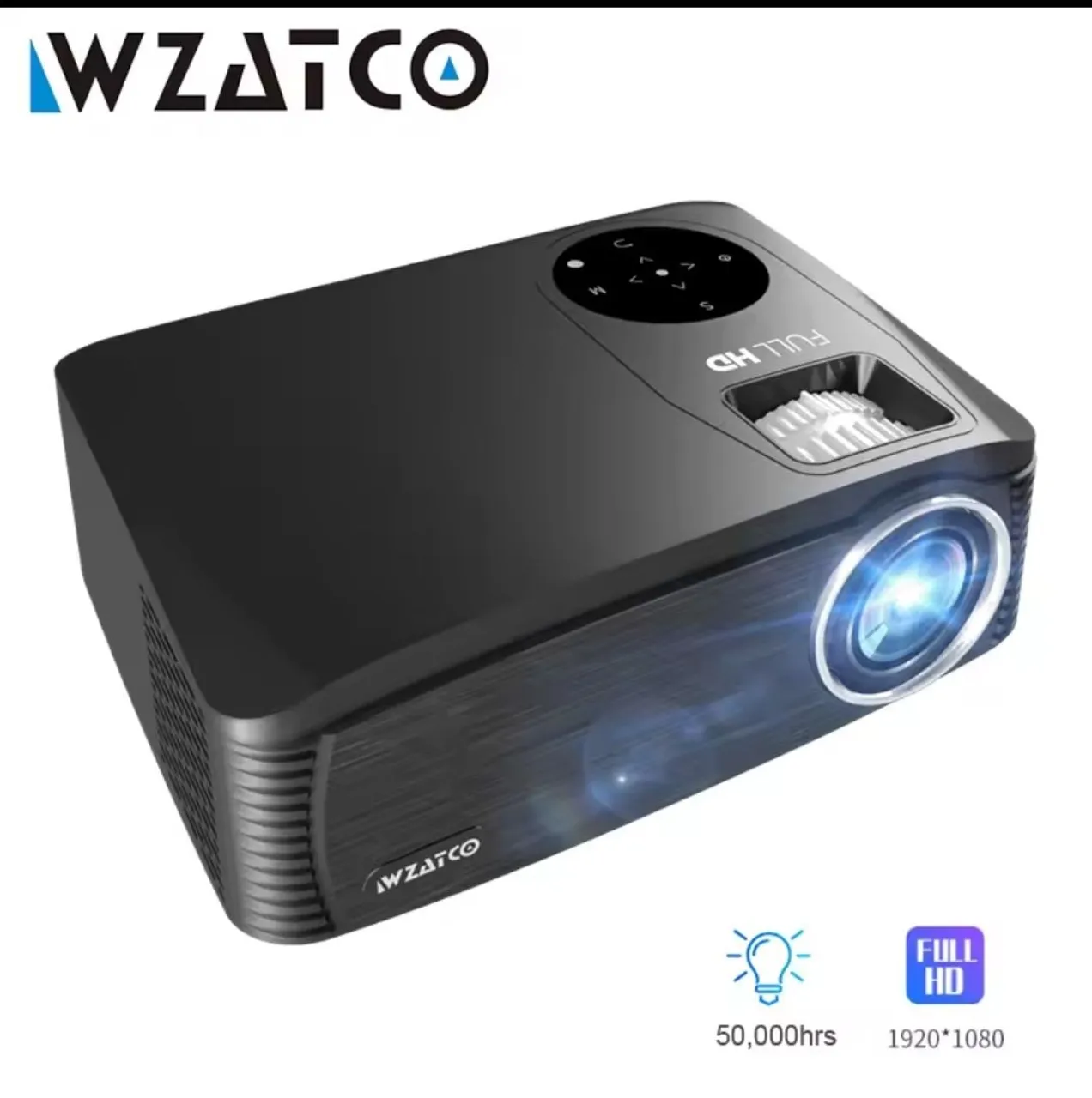 Projetor Full HD com Imagem de 250 Polegadas