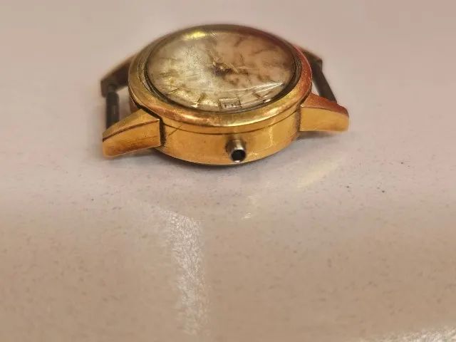 relógio eterna-matic automático vintage - para reparo - coroa quebrada - Foto 5