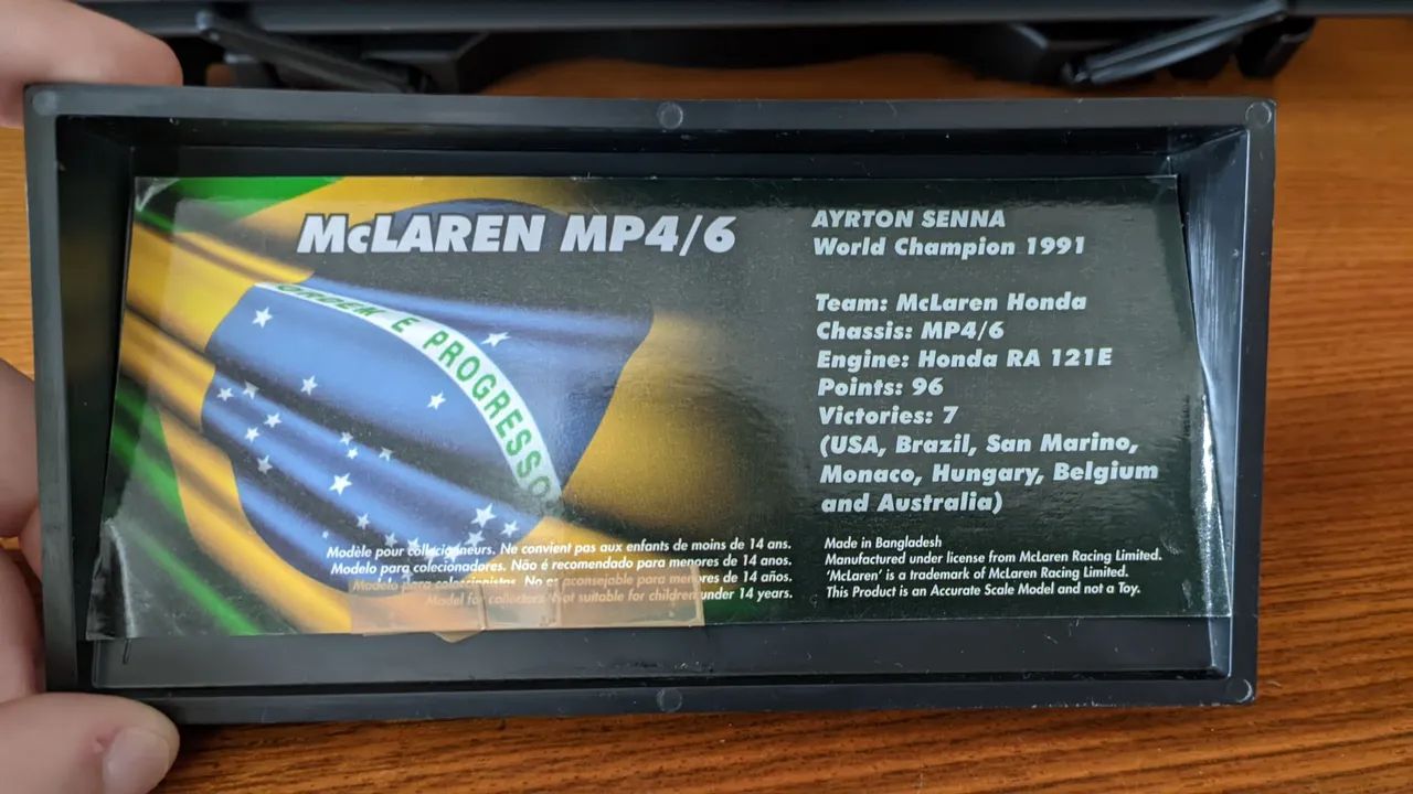 McLaren - Ayrton Senna - Foto 2