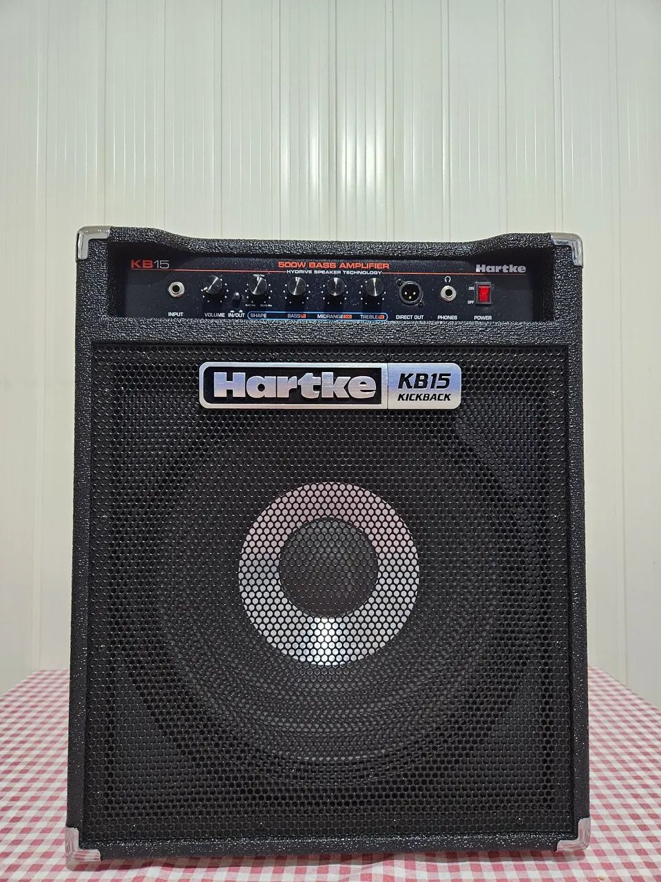 Hartke kb 15 500w NOVO cubo amplificador de baixo Kickback 16kg 12x R$615 cartão  - Foto 2