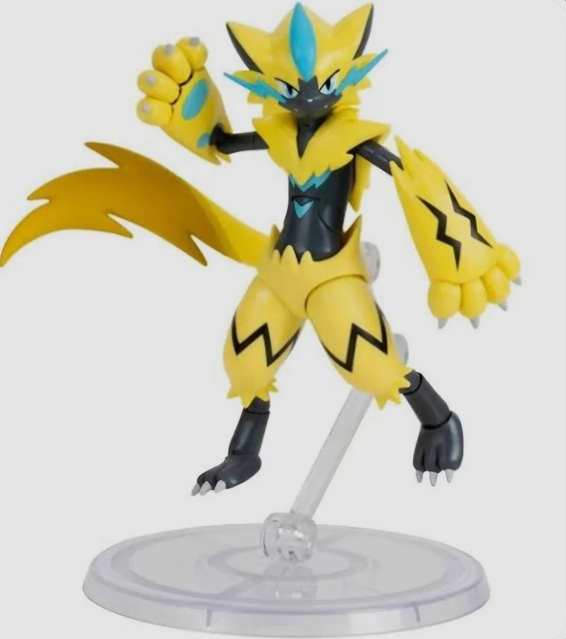 Bonecos Pokémon Articulados Zeraora, Rayquaza e Lucario - Foto 3