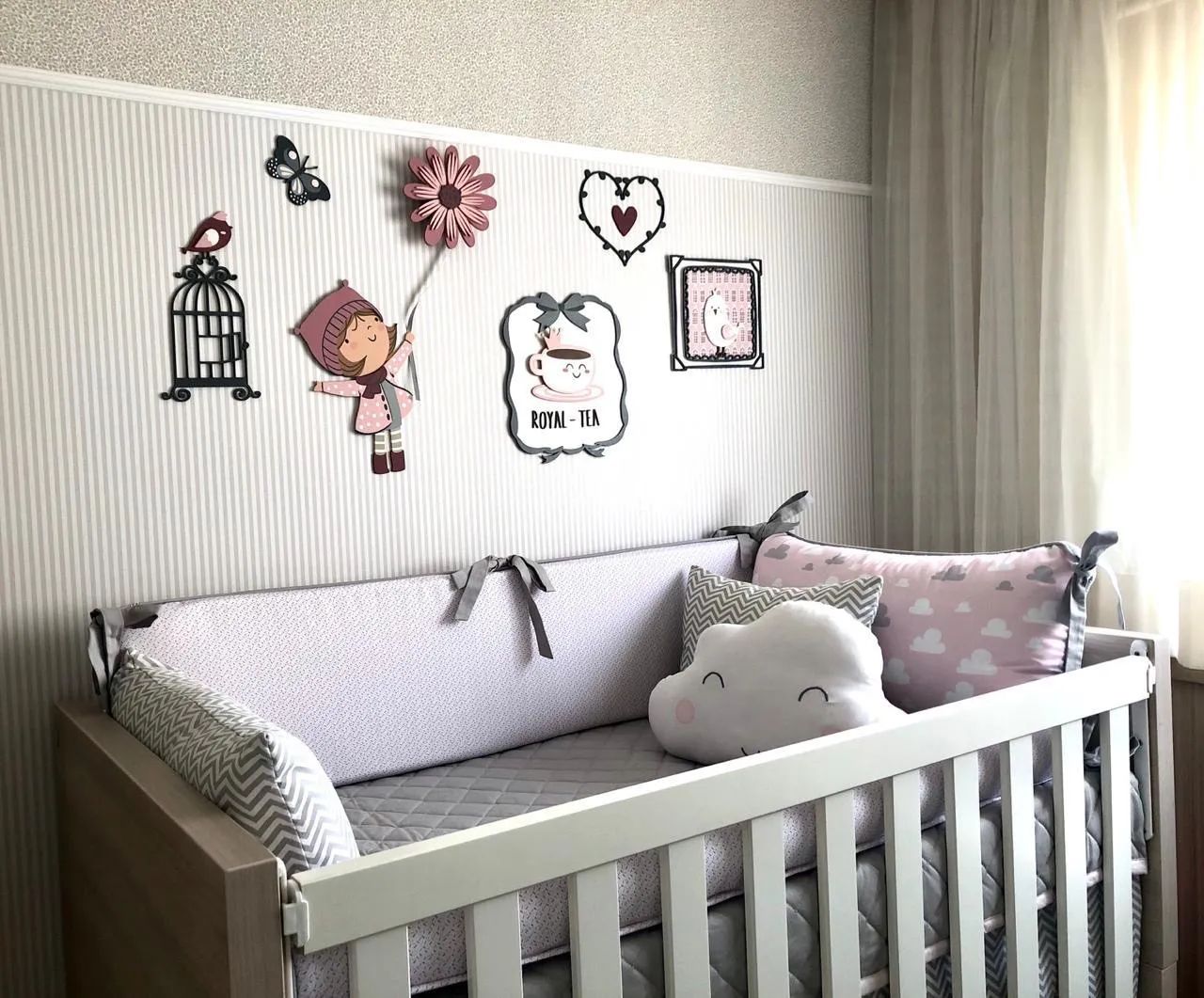 Kit Quadros Decoração Infantil - Menina - Foto 2