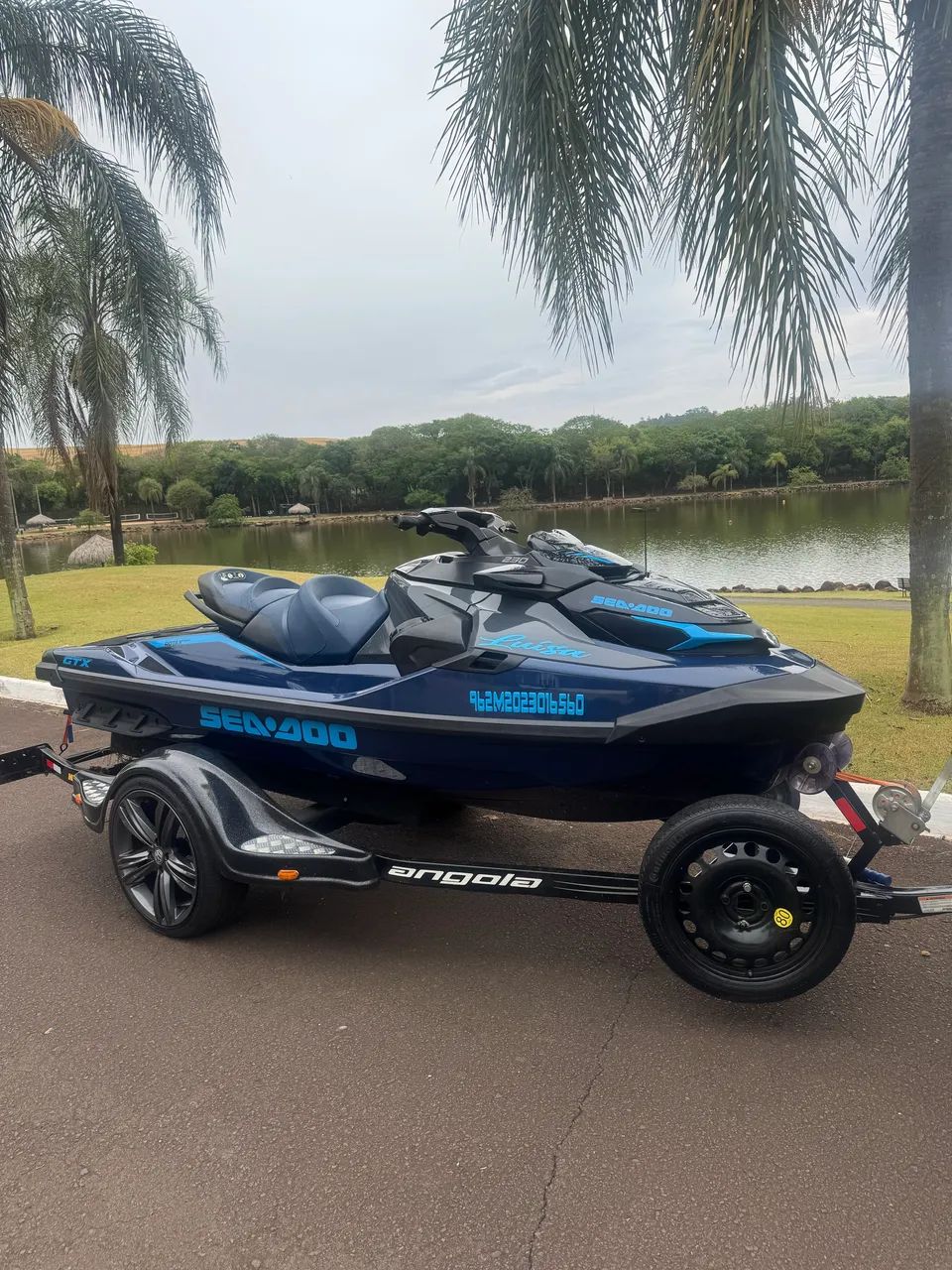 Sea-Doo GTX 230 2024 - 35h | Carretinha + Capa Original + PPF | Impecável! - Foto 5