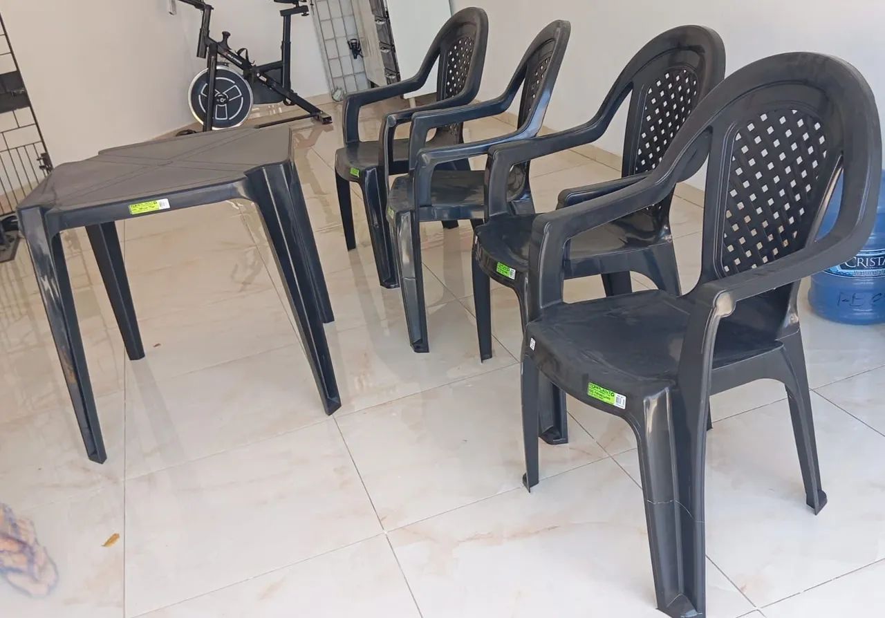 Conjunto de mesa de plástico  - Foto 2