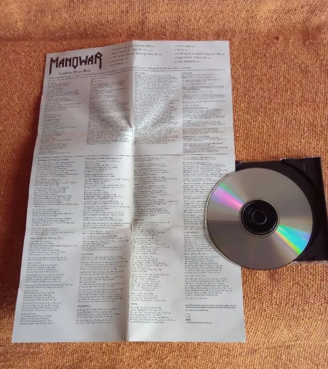 CD Importado: Louder Than Hell by MANOWAR - Foto 3