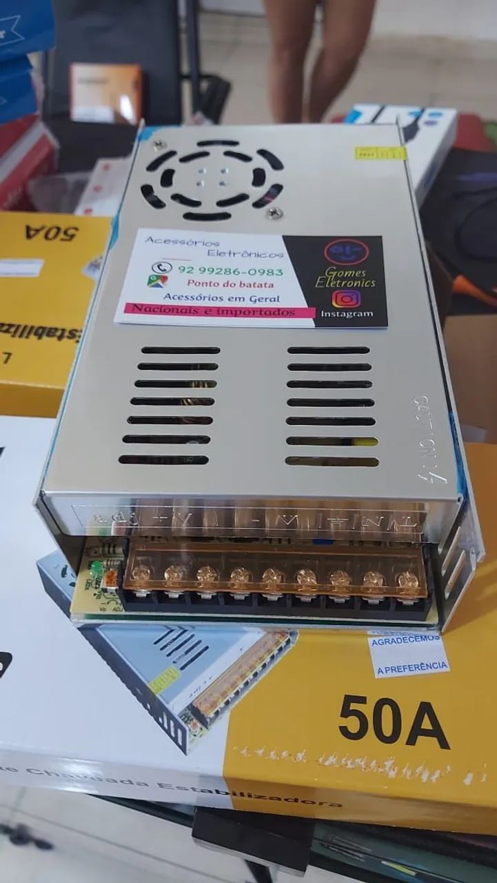 Fonte chaveada colmeia para câmeras, som, aparelhos eletronicos em geral - Foto 5