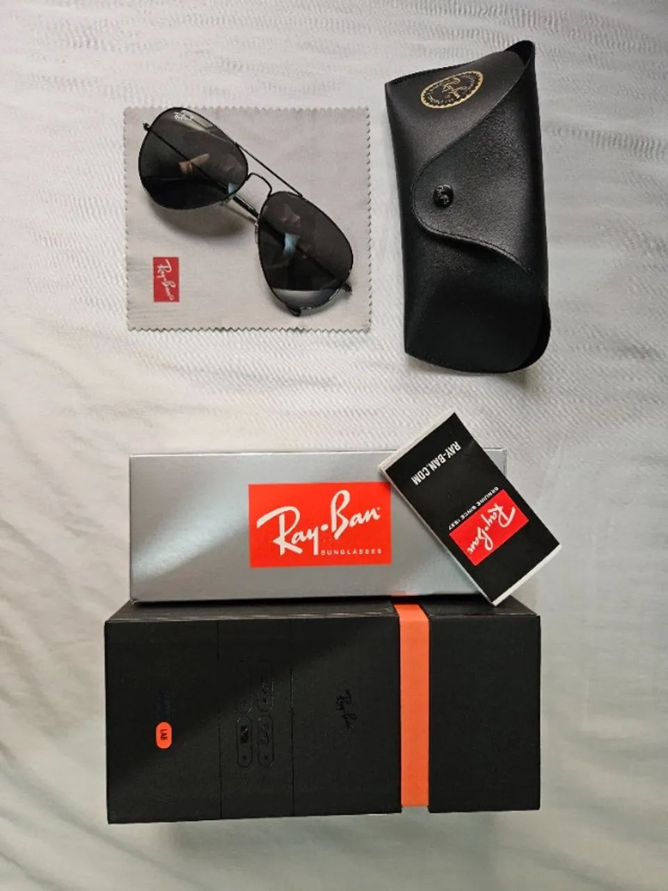 Óculos Ray-Ban Aviator Black