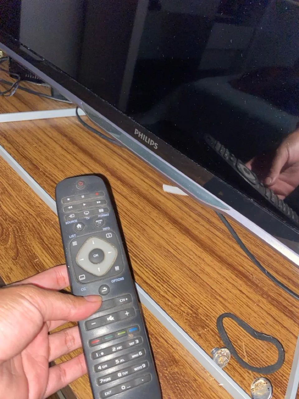 TV  Philipsde 42 polegadas, com tecnologia LED. - Foto 3