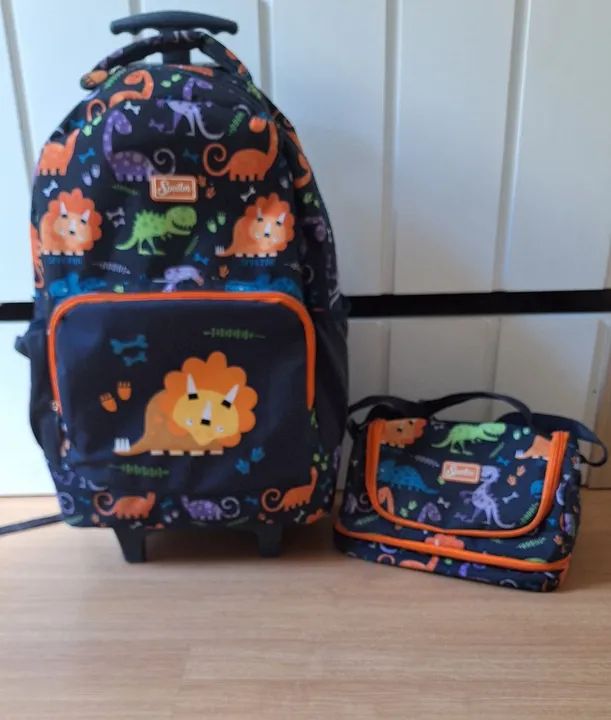 Mochila e lancheira Dinossauros Spector 