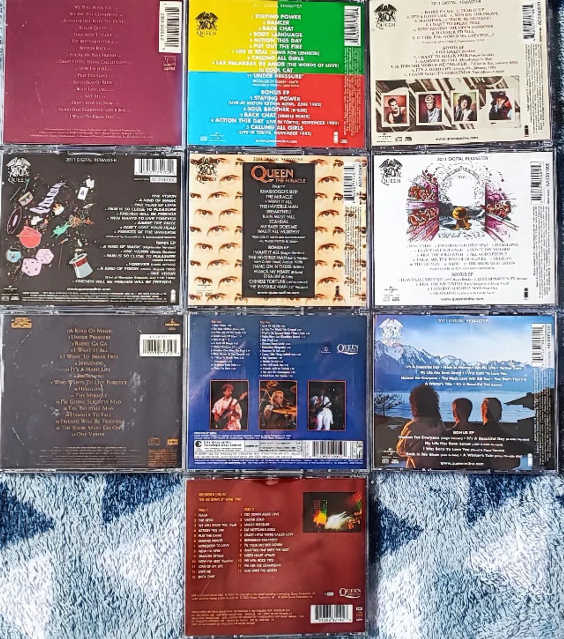 CD Queen - Coleção Discografia Lote - CDs, DVDs etc - Saguaçu