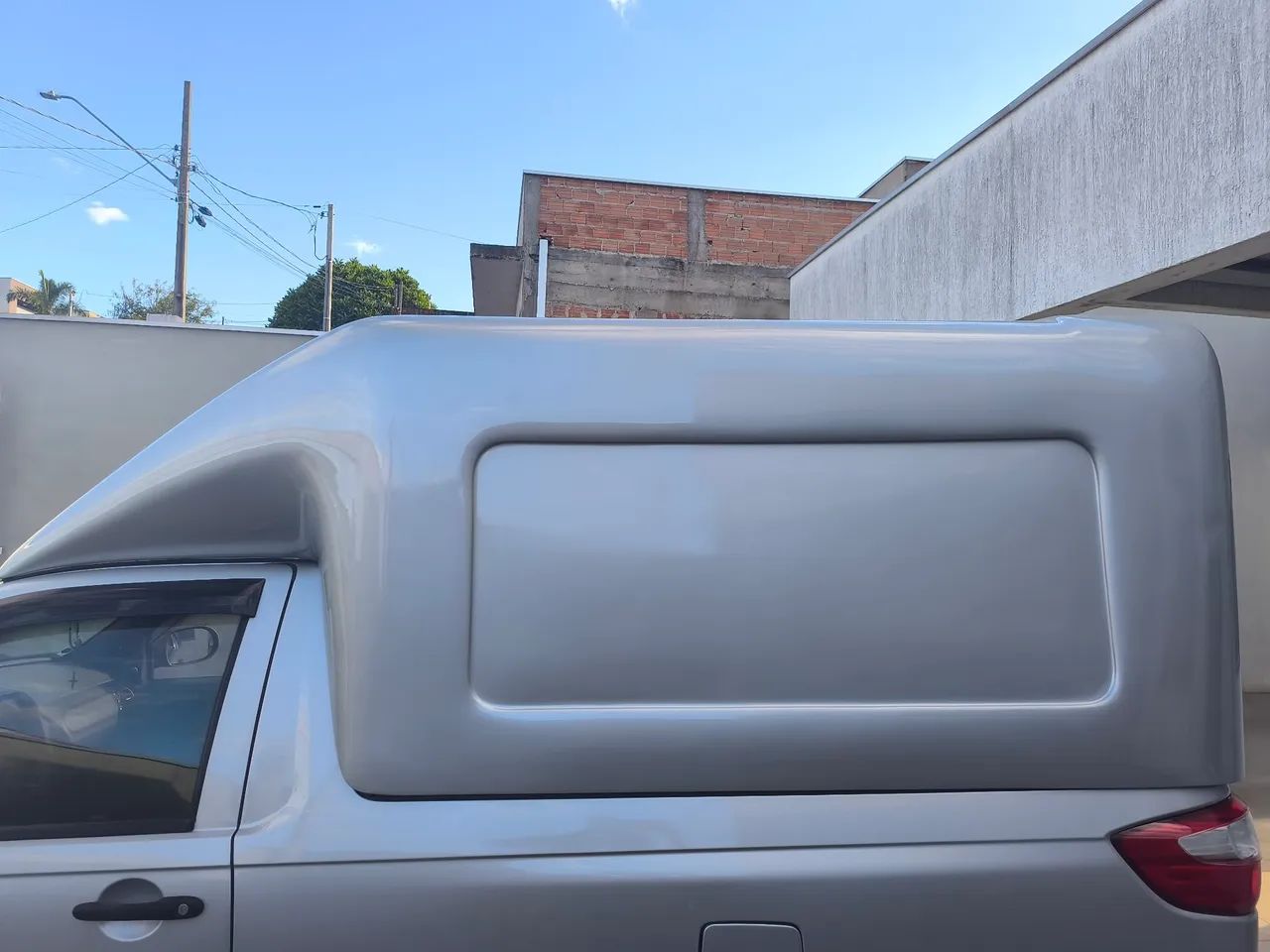 Baú Capota Fibra para Strada CS 2014 a 2020