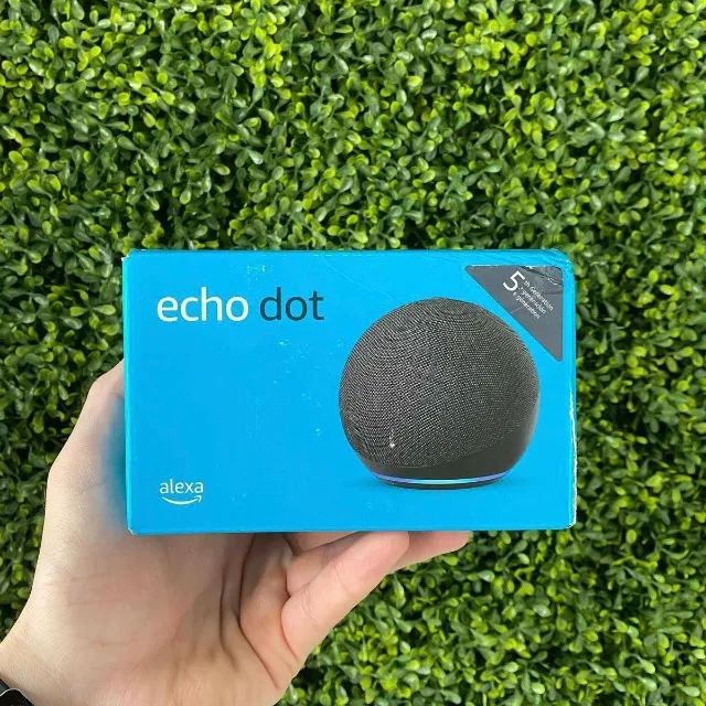 Assistente Virtual Echo Dot 5 com Alexa - Novo Lacrado