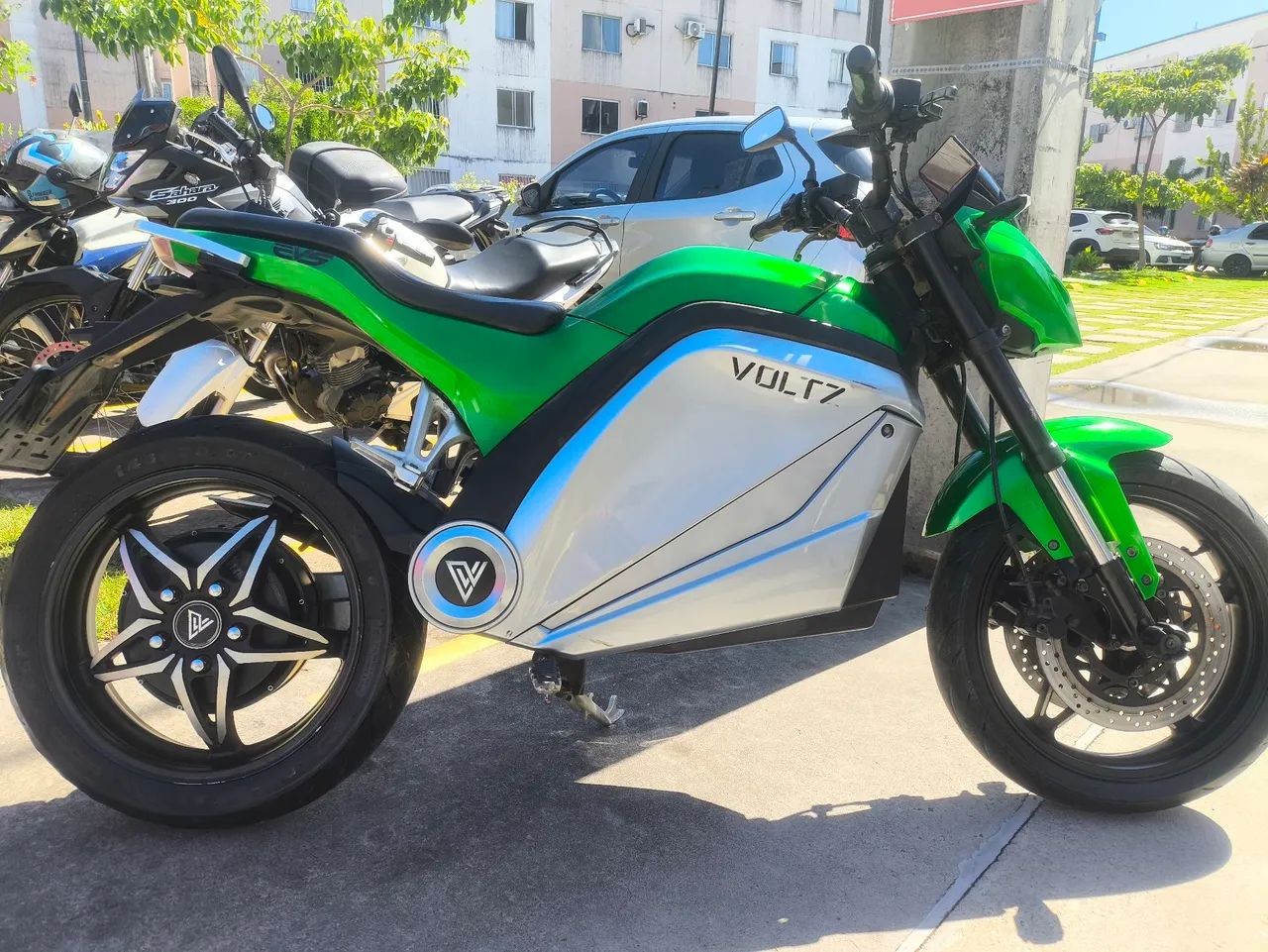 Moto Elétrica com duas baterias  - Foto 2