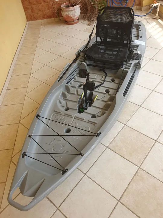 VENDO CAIAQUE ALPHA 1084 + PEDAL CROSS DRIVE  - MILHA NÁUTICA BRASIL  - Foto 3