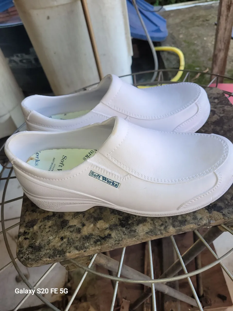 Sapatos Soft Works Branco